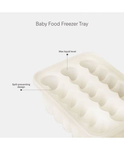 BIBS Baby Feeder & Tray Bundle - Ivory