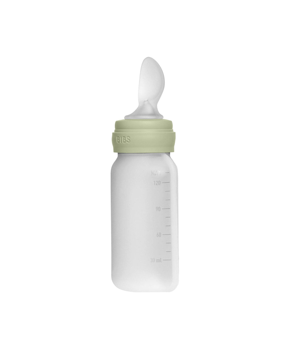 Bibs World Baby Weaning BIBS Spoon Feeder &amp; Purree Feeder Bundle - Sage