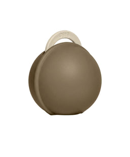 Bibs World Soothers BIBS Colour Pacifier Round Latex Size 1 Vanilla & Pacifier Case Mini - Dark Oak