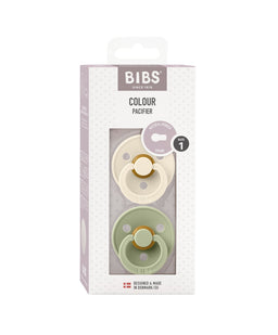 Bibs World Soothers BIBS Dummies Bundle Size 1 (3 Pieces) – Sage