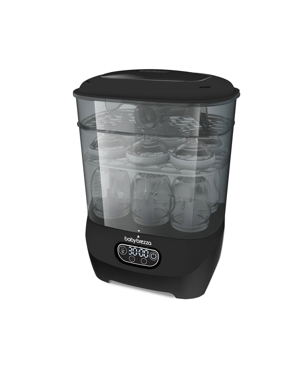 Brezza Bottle Feeding Baby Brezza Formula Pro Advanced &amp; Steriliser Dryer Advanced - Black