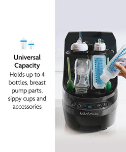 Brezza Bottle Feeding Baby Brezza Formula Pro & Bottle Washer Pro Bundle - Black