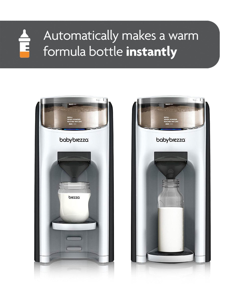 Brezza Bottle Feeding Baby Brezza Formula Pro &amp; Bottle Washer Pro Bundle - White