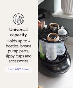 Brezza Bottle Feeding Babybrezza Bottle Washer Pro - Black