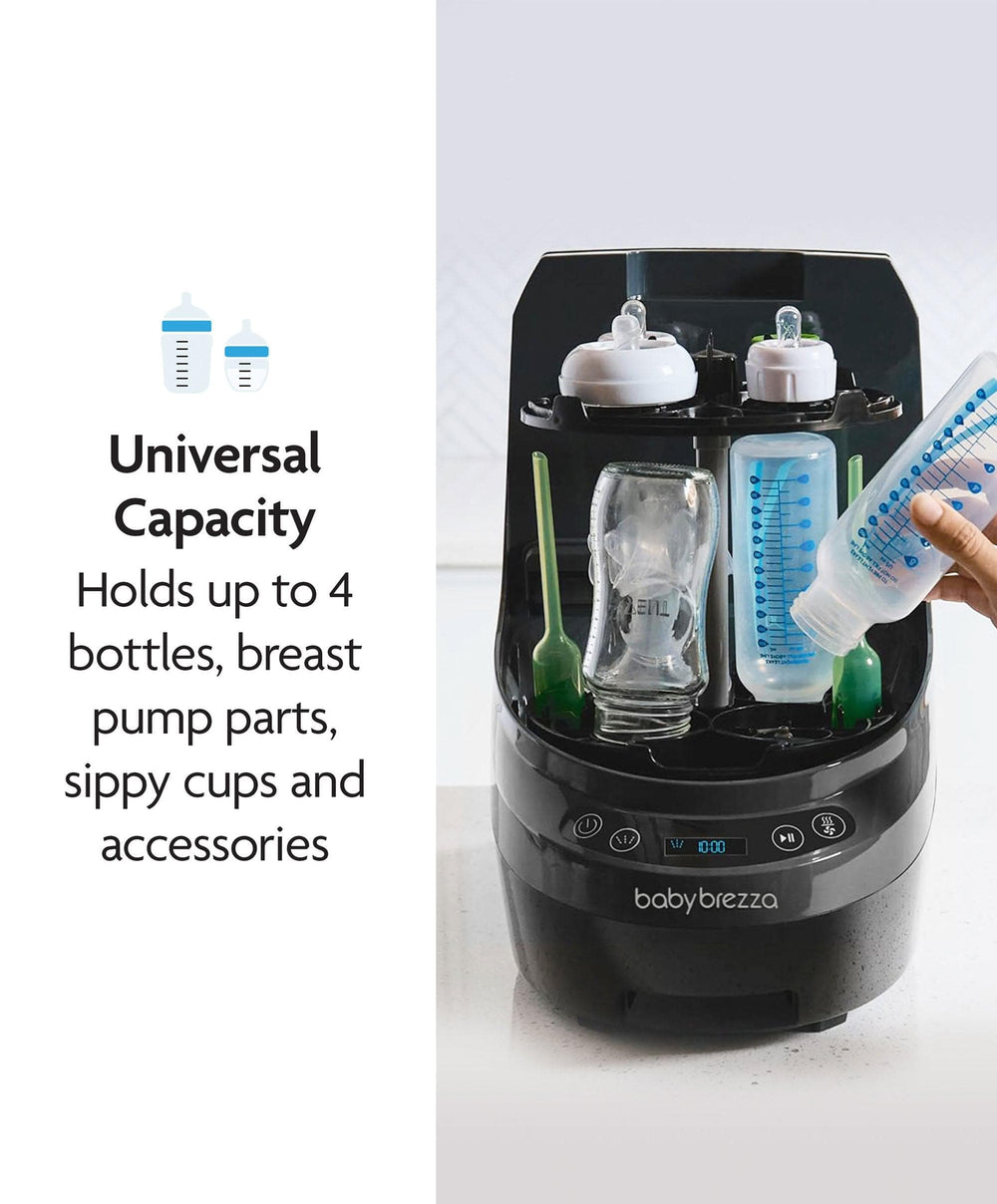 Brezza Bottle Feeding Babybrezza Bottle Washer Pro &amp;  Detergent Tablets - Black