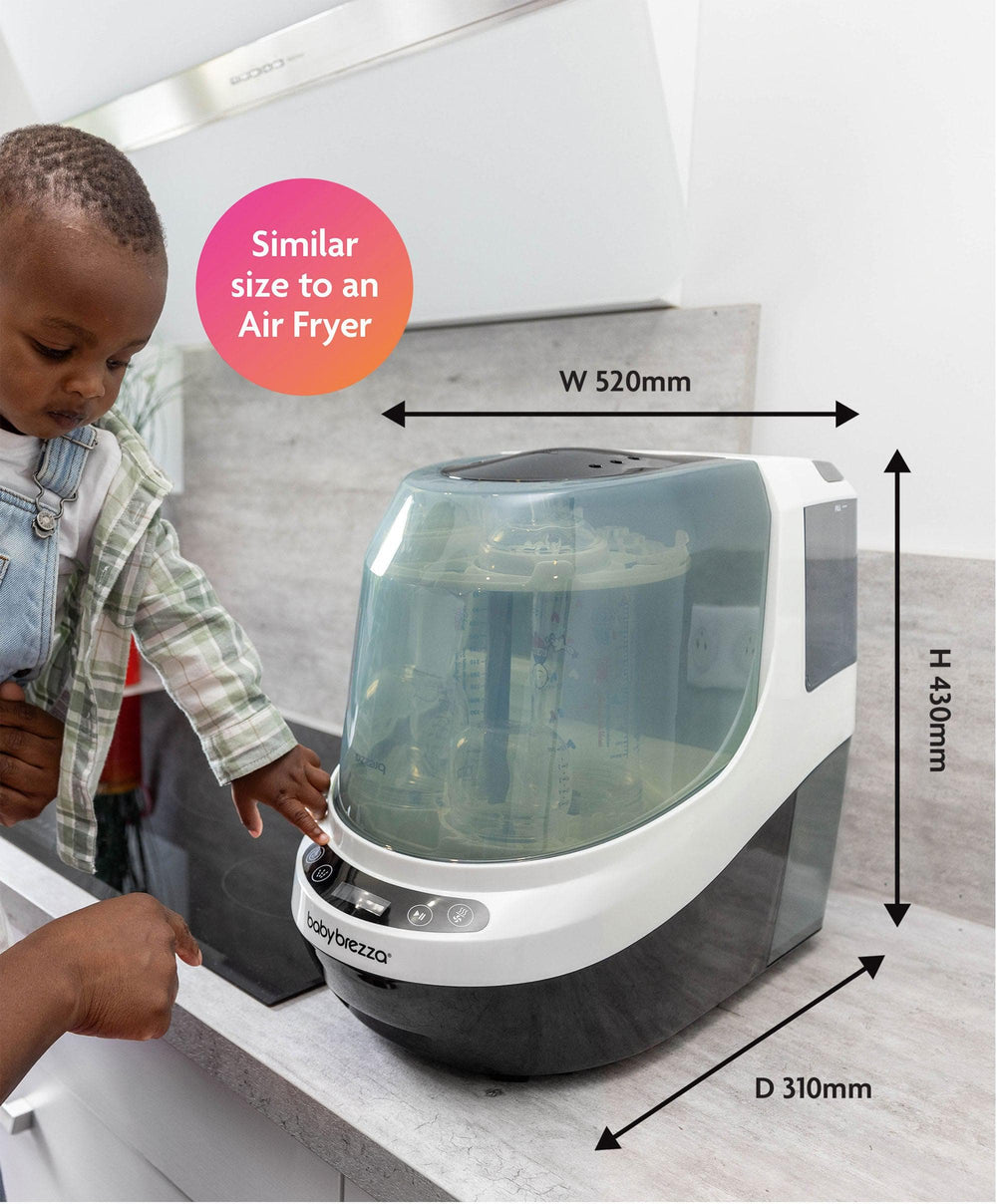 Brezza Bottle Feeding Babybrezza Bottle Washer Pro &amp;  Detergent Tablets - Black