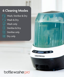 Brezza Bottle Feeding Babybrezza Bottle Washer Pro &  Detergent Tablets - White