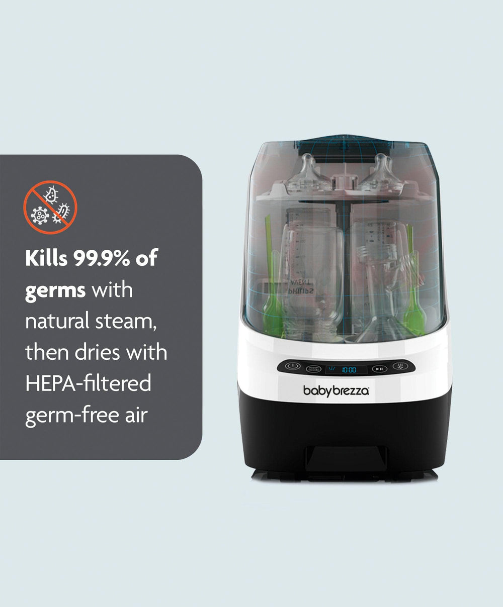 Brezza Bottle Feeding Babybrezza Bottle Washer Pro &amp;  Detergent Tablets - White