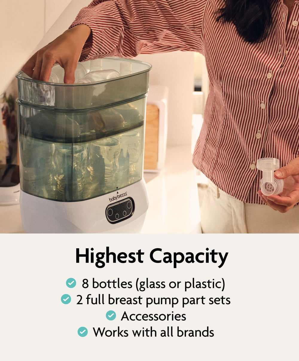 Brezza Bottle Feeding Babybrezza Steriliser Dryer Advanced - Black