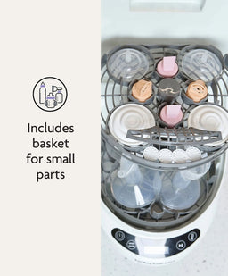 Brezza Breastfeeding Baby Brezza Bottle Washer Pro Breast Pump Rack - Grey