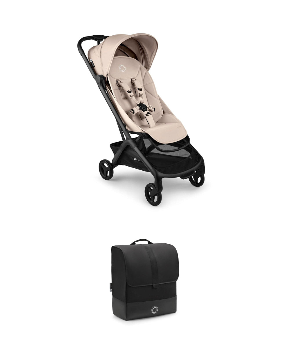 Bugaboo Bugaboo Butterfly 2 Pushchair With Free Transport Bag - Taupe