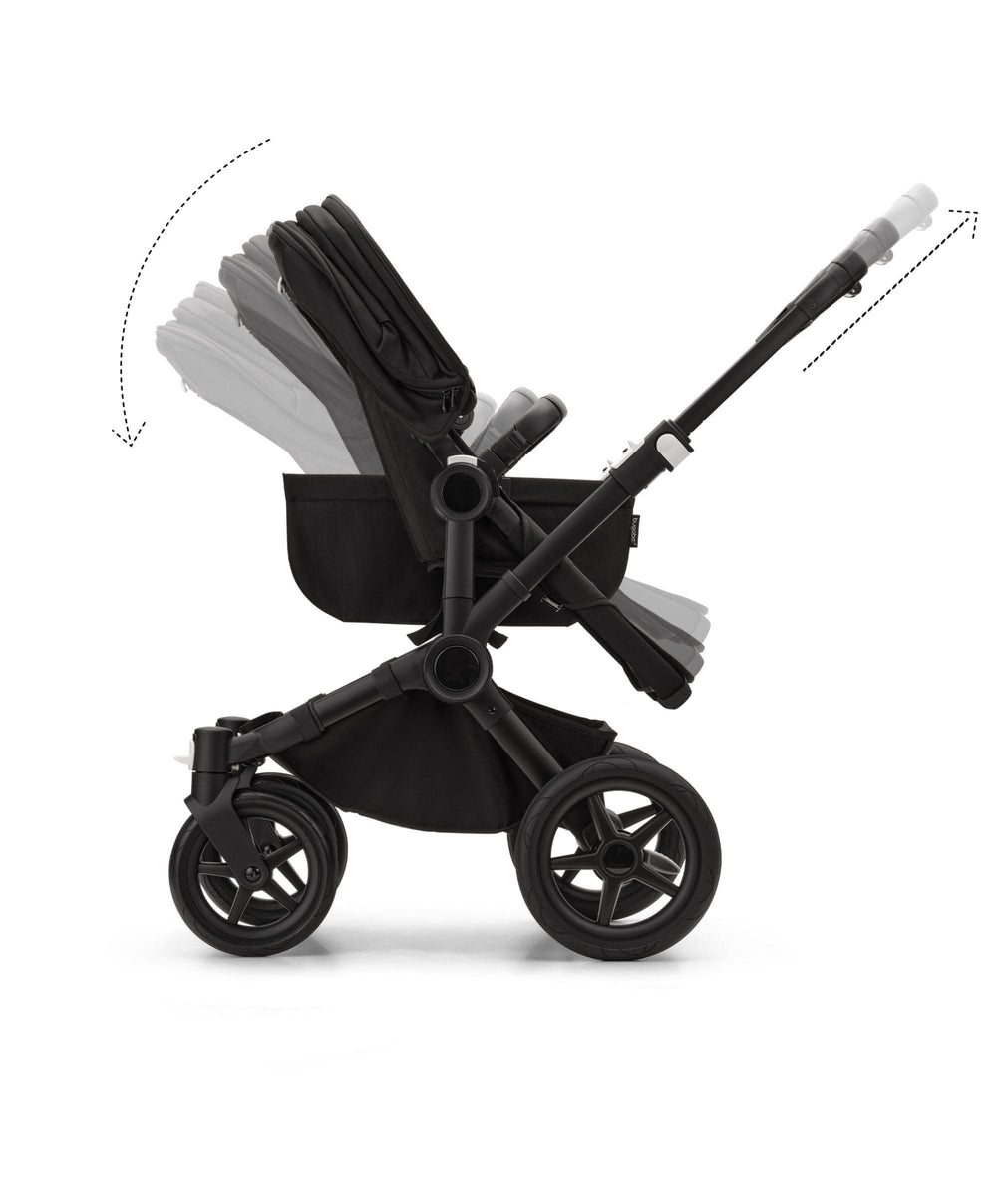 Bugaboo Bugaboo Donkey 5 Duo Essential Newborn Pushchair Bundle (7 Pieces) - Midnight Black