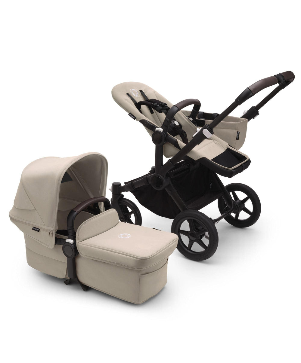 Bugaboo Bugaboo Donkey 5 Duo Essential Newborn Pushchair Bundle (7 Pieces) - Taupe