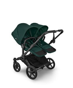 Bugaboo Bugaboo Donkey 6 Double Ultimate Pushchair Bundle With Cybex Cloud T i-Size Rotating Baby Car Seat & Base (8 Pieces) - Fern Green