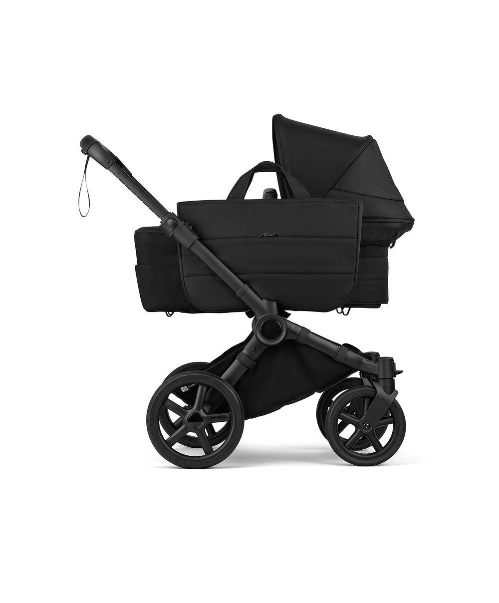 Bugaboo Bugaboo Donkey 6 Double Ultimate Pushchair Bundle With Cybex Cloud T+ i-Size Rotating Baby Car Seat &amp; Base (8 Pieces) - Heritage Black