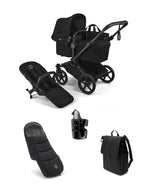 Bugaboo Bugaboo Donkey 6 Single Essential Pushchair Bundle (4 Pieces) - Heritage Black