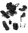 Bugaboo Bugaboo Donkey 6 Single Ultimate Pushchair Bundle With Cybex Cloud T i-Size Rotating Baby Car Seat (7 Pieces) - Heritage Black