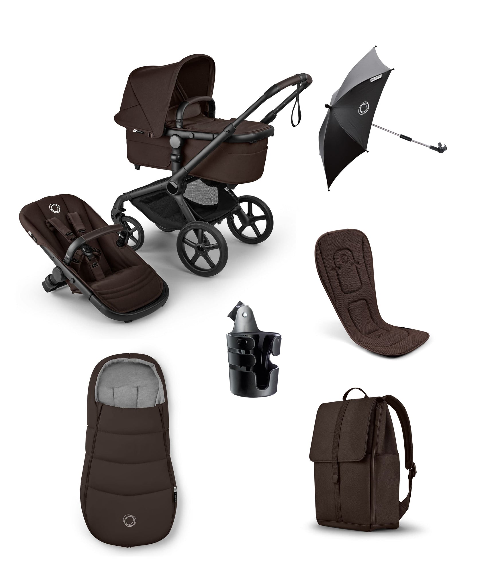 bugaboo fox 5 transport bag Bugaboo Fox 5 Renew Pushchair Bundle (6 Pieces)