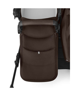 Bugaboo Carrycots Bugaboo Donkey 6 Twin Carrycot Fabric Complete - Cocoa Brown