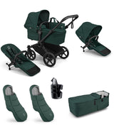 Bugaboo Donkey 6 Twin Essential Bundle (6 Pieces) - Fern Green