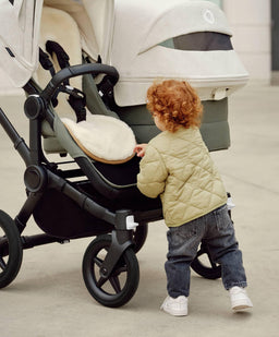 Bugaboo Pushchairs Bugaboo Donkey 5 Double Carrycot & Seat Pushchair - Desert Taupe