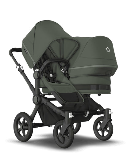 Bugaboo Pushchairs Bugaboo Donkey 5 Double Carrycot & Seat Pushchair - Forest Green