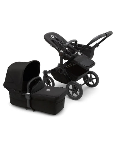 Bugaboo Pushchairs Bugaboo Donkey 5 Mono Complete Pushchair & Carrycot - Midnight Black