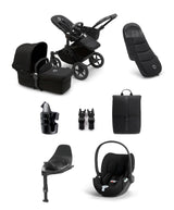 Bugaboo Pushchairs Bugaboo Donkey 5 Mono Complete Pushchair Ultimate Bundle with Cloud T Car Seat & Base - Black