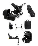 Bugaboo Pushchairs Bugaboo Donkey 5 Mono Complete Pushchair Ultimate Bundle with Maxi-Cosi Pebble 360 Pro² Car Seat & Base - Black