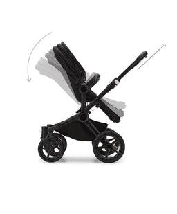 Bugaboo Pushchairs Bugaboo Donkey 5 Twin Carrycot & Seat Pushchair - Midnight Black