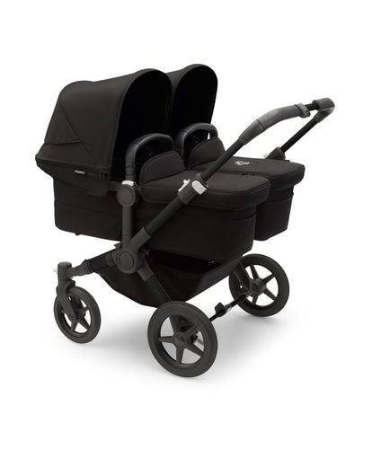 Bugaboo Pushchairs Bugaboo Donkey 5 Twin Carrycot & Seat Pushchair - Midnight Black