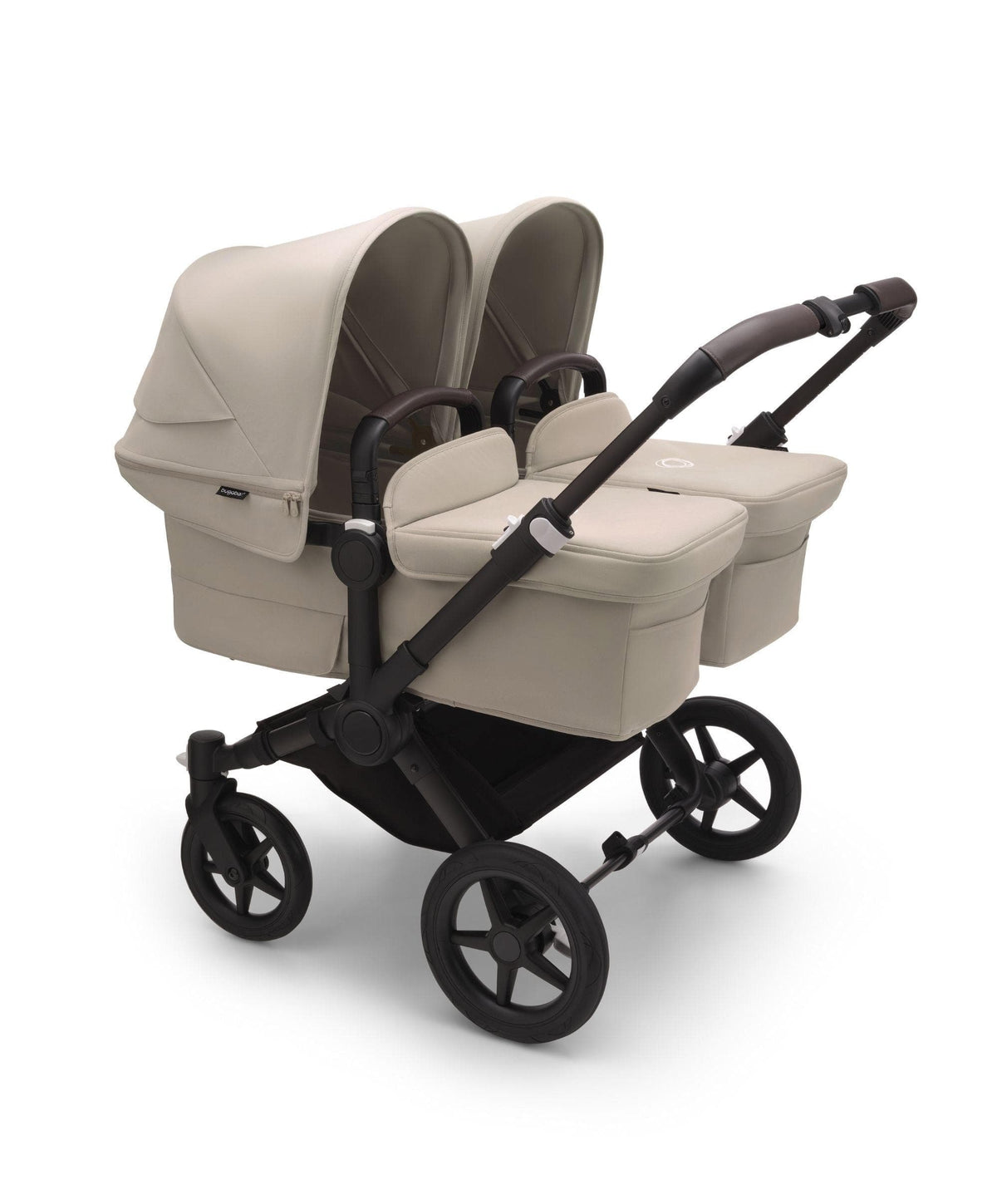 Bugaboo Donkey 5 Twin Pushchair Carrycot with Extension Set Desert Mamas Papas UK