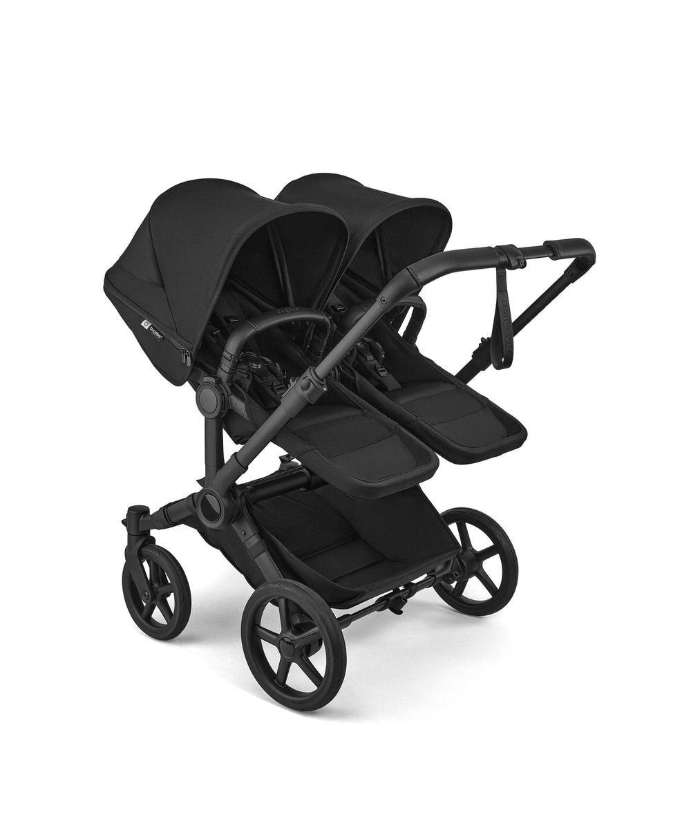 Bugaboo Pushchairs Bugaboo Donkey 6 Double Essential Pushchair Bundle (5 Pieces) - Heritage Black