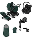 Bugaboo Pushchairs Bugaboo Donkey 6 Ultimate Single Pushchair Bundle with Maxi Cosi Pebble Slide Pro Car Seat & Base (7 Pieces)  - Fern Green