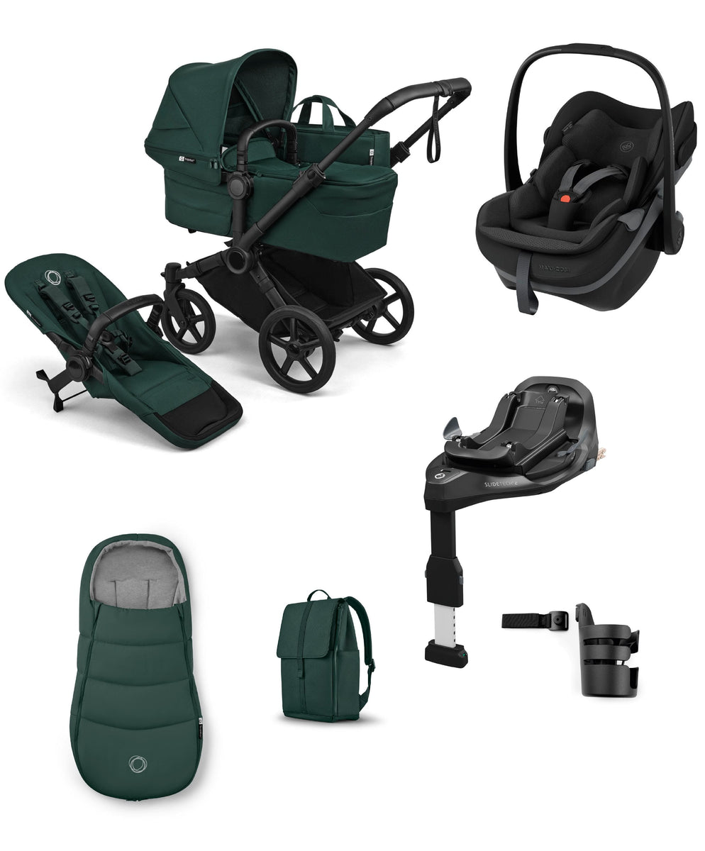 Bugaboo Donkey 6 Ultimate Single Pushchair Bundle with Maxi Cosi Pebbl ...