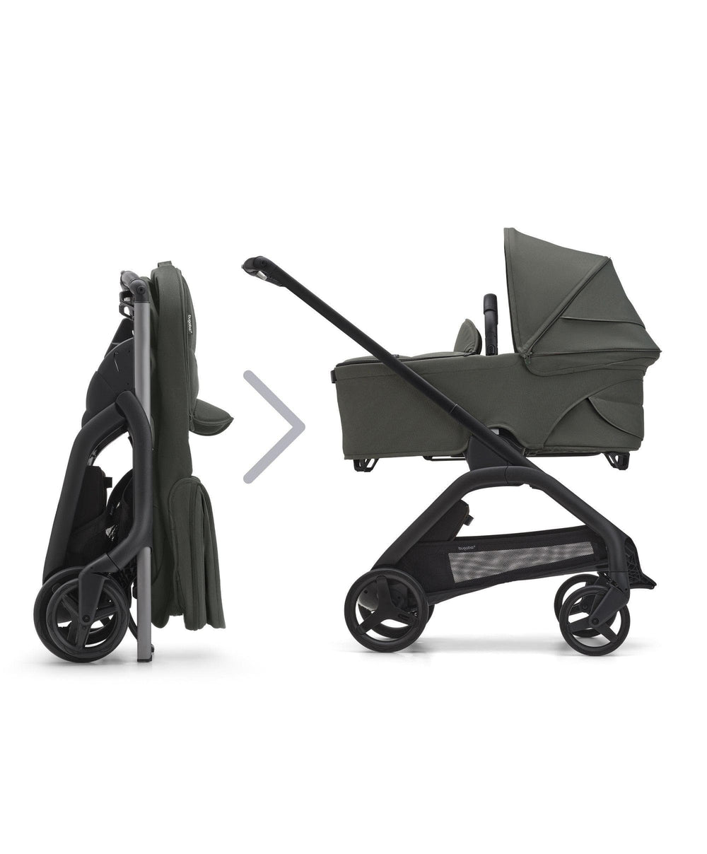 Bugaboo Pushchairs Bugaboo Dragonfly Complete Stroller Bundle With Cybex Cloud T i-Size Rotating Baby Car Seat &amp; Base (8 Pieces)