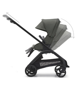 Bugaboo Pushchairs Bugaboo Dragonfly Complete Stroller in Midnight Black