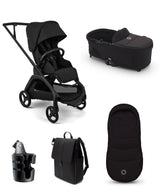 Bugaboo Pushchairs Bugaboo Dragonfly Plus Essential Pushchair Bundle (5 Pieces) - Black