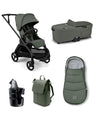 Bugaboo Pushchairs Bugaboo Dragonfly Plus Essential Pushchair Bundle (5 Pieces) - Forrest Green