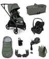 Bugaboo Pushchairs Bugaboo Dragonfly Plus Ultimate Pushchair Bundle with Maxi-Cosi Pebble Slide Pro Car Seat (8 Pieces) - Forrest Green