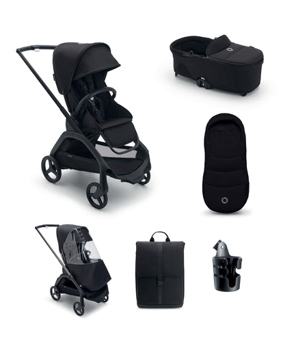 Bugaboo Pushchairs Bugaboo Dragonfly Pushchair Essential Bundle - Black