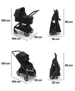 Bugaboo Dragonfly Complete Stroller - Taupe