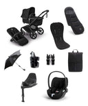 Bugaboo Pushchairs Bugaboo Fox 5 Renew Complete Pushchair Bundle with Cybex Cloud T Car Seat (8 Pieces) - Black