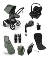 Bugaboo Pushchairs Bugaboo Fox 5 Renew Complete Pushchair Bundle with Maxi-Cosi Pebble Slide Pro Car Seat & Base (8 Pieces) - Forrest Green