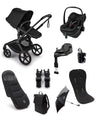 Bugaboo Pushchairs Bugaboo Fox 5 Renew Complete Pushchair Bundle with Maxi-Cosi Pebble Slide Pro Car Seat & Base (8 Pieces) - Heritage Black
