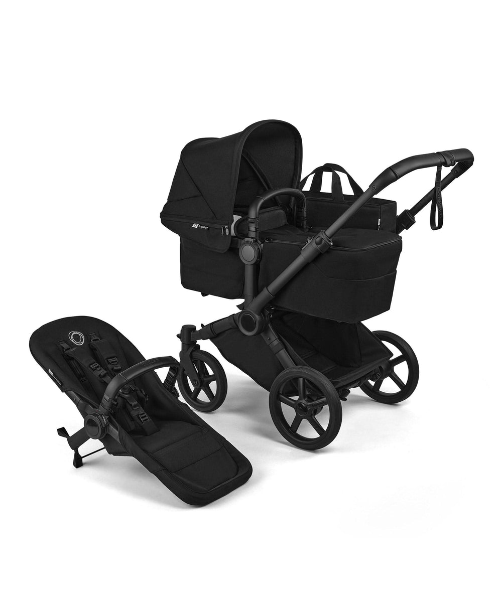 Bugaboo Pushchairs Donkey 6 Twin Essential Bundle (6 Pieces) - Heritage Black