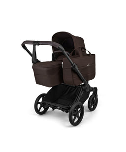 Bugaboo Pushchairs Donkey 6 Twin Essential Bundle With Cybex Cloud T i-Size Rotating Baby Car Seat (10 Pieces) - Cocoa Brown