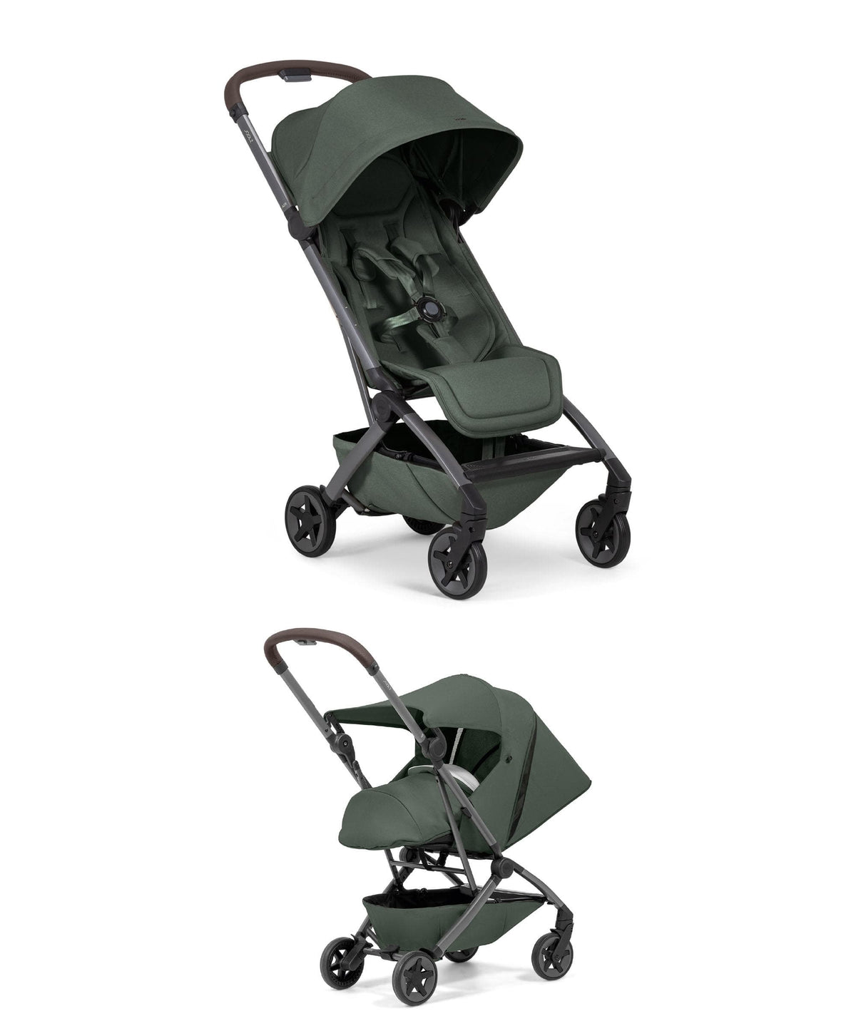 Bugaboo Pushchairs Joolz Aer2 Pushchair With Nest to Seat - Forest Green