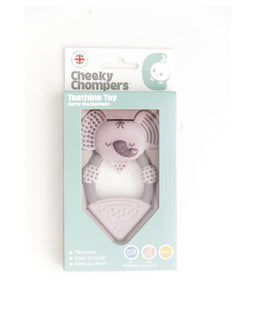 Cheeky Chompers Teethers Cheeky Chompers Darcy the Elephant Teether - Dusky pink