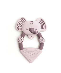 Cheeky Chompers Teethers Cheeky Chompers Darcy the Elephant Teether - Dusky pink